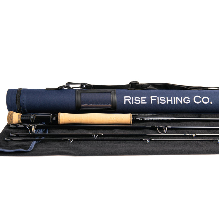 rise fishing co level series 8wt fly rod case