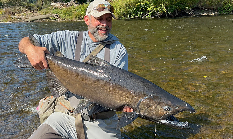 rise fishing co king salmon polaski 8wt spey rod