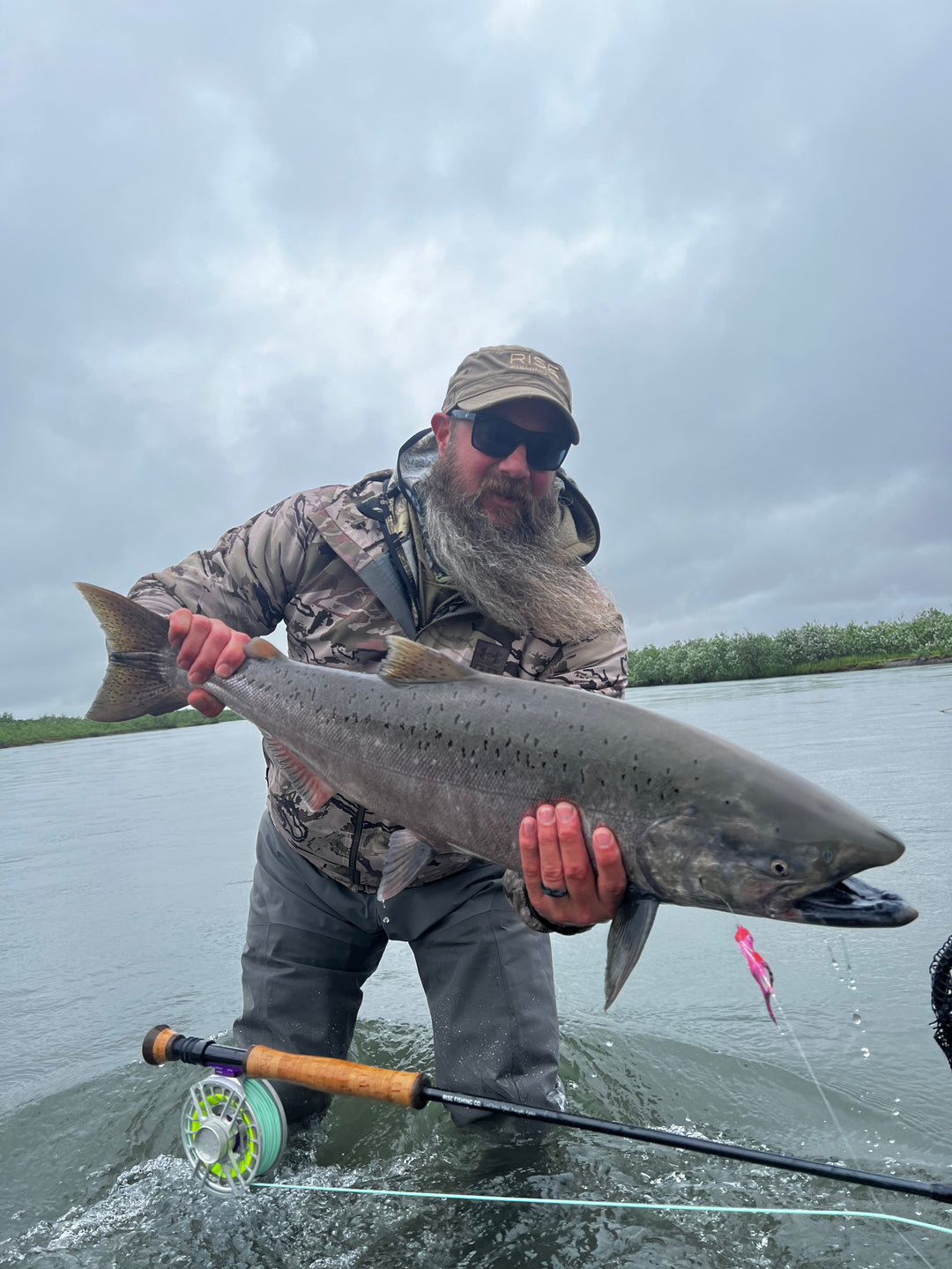 rise fishing co king salmon alaska 9wt fly rod