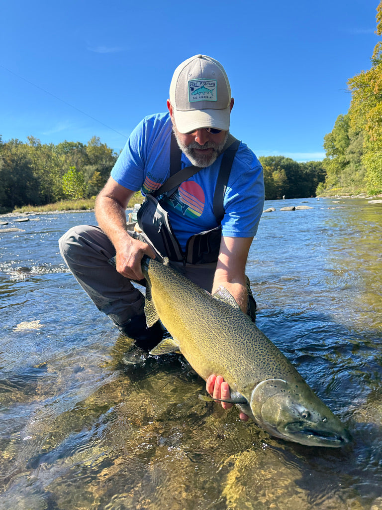 rise fishing co king salmon polaski NY 9wt fly rod