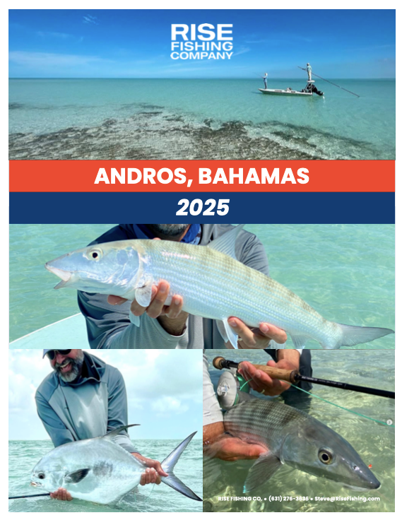 Rise Fishing co fly fishing trip to Bahamas cover