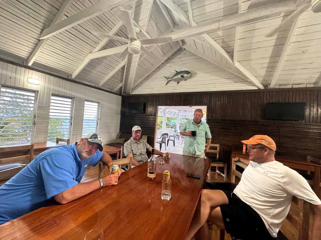 rise fishing co fly fishing trip to Belize group photo