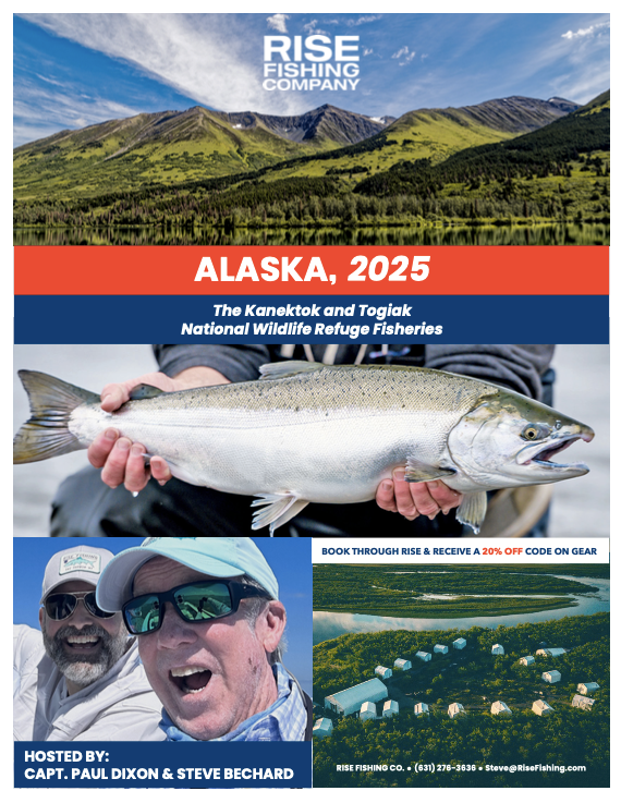rise fishing co fly fishing trip to Alaska cover