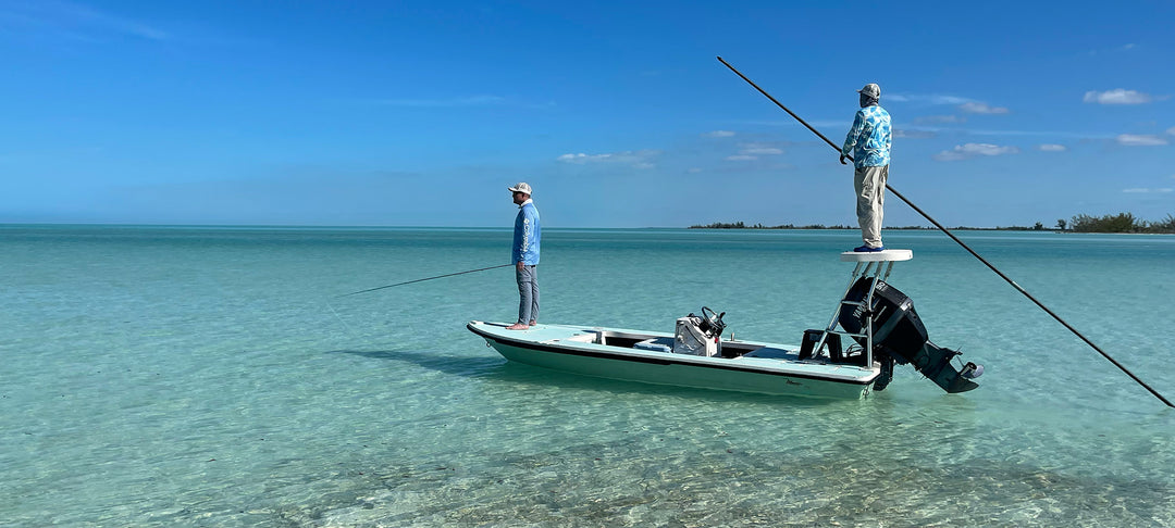 Rise fishing co Bahamas fly fishing trip on the flats